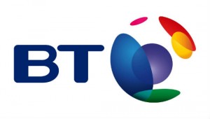 Het logo van British Telecom